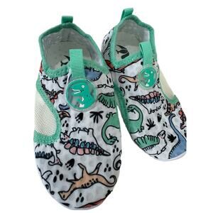 NWOT Toddler Kids Boys Girls Water Shoes Green Dinosaur 9